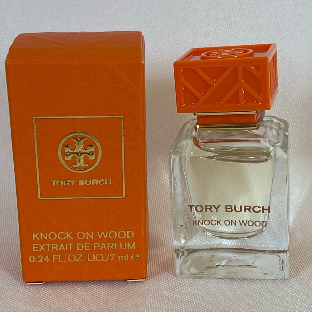 Tory Burch Knock On Wood Eau de Parfum Mini Splash 0.24 oz Women Fragrance NIB